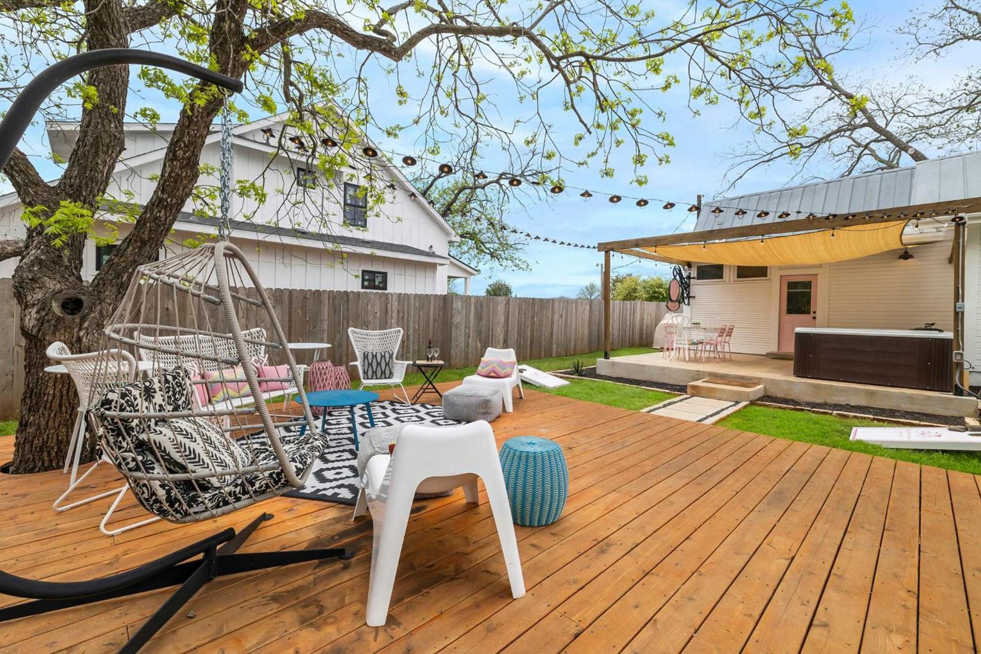 Pink Duchess - Mins To Main Hot Tub & Fire Pit Villa Fredericksburg Exteriör bild